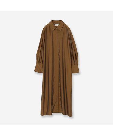 【洗える】シャンブレーシャツワンピース