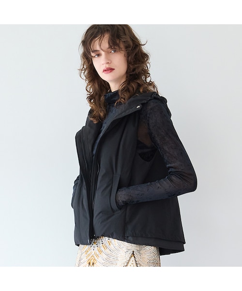 FORME ダウンジレ forme ダウンジレ ブラック