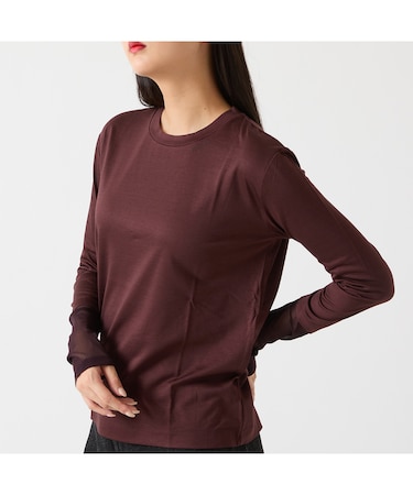 【洗える】R-ISMロゴプリントロンTシャツ