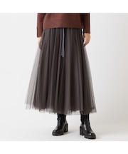 【追加生産・新色登場】ロングチュールスカート