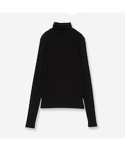 【カシミヤシルクブレンド・洗える】タートルカットソー