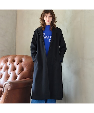 【名品アイテム・カシミヤ100％】ロングコート