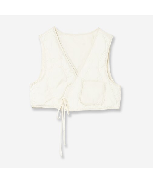 【限定ITEM】キルティングジレ