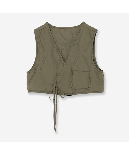 【限定ITEM】キルティングジレ