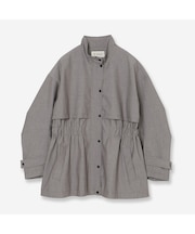 【防風フィルム付き】シャンブレーパティングブルゾン