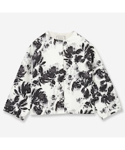 【セットアップ対応・洗える・S/M/Lサイズ】ウォーターカラーペイントブラウス