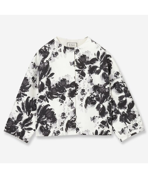 【セットアップ対応・洗える・S/M/Lサイズ】ウォーターカラーペイントブラウス