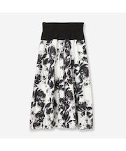 【セットアップ対応・洗える・S/M/Lサイズ】ウォーターカラーペイントスカート