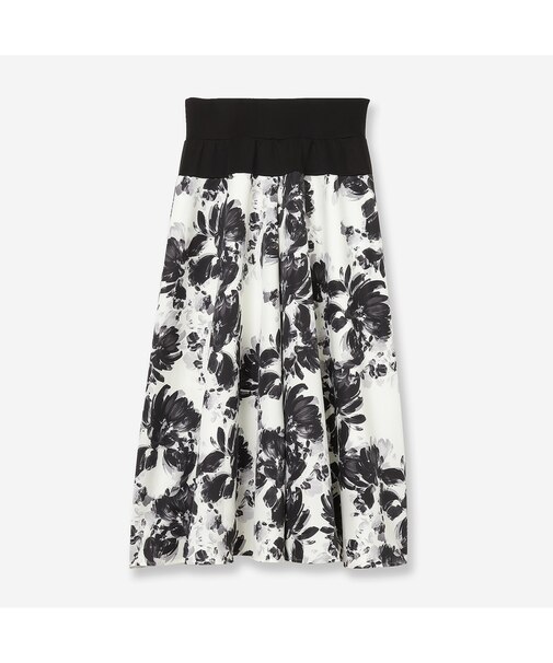 【セットアップ対応・洗える・S/M/Lサイズ】ウォーターカラーペイントスカート