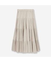 【新色登場】3段プリーツスカート