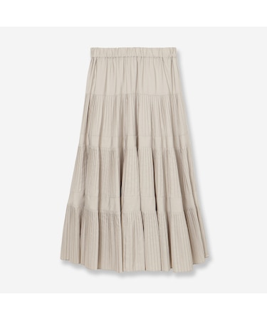 【新色登場】3段プリーツスカート