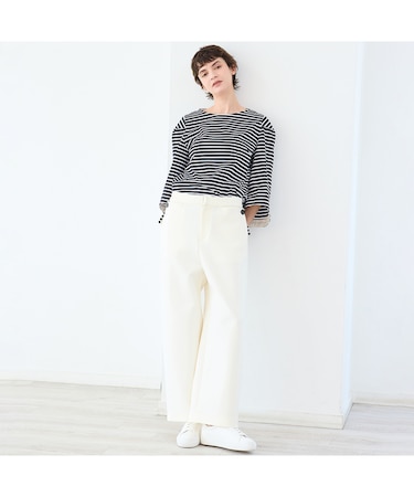 【透け防止・セットアップ対応・洗える・S/M/Lサイズ】スキューバパンツ