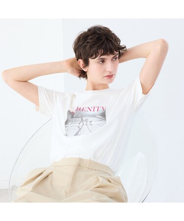 【R-ISM人気アイテム・洗える】フォトプリントTシャツ（DOG）