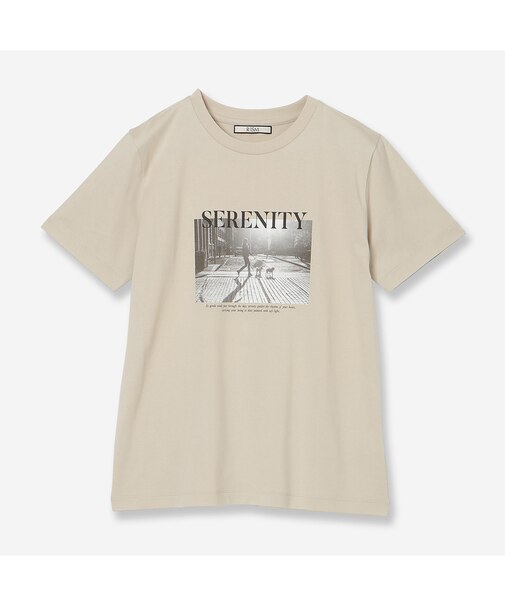 【R-ISM人気アイテム・洗える】フォトプリントTシャツ（DOG）