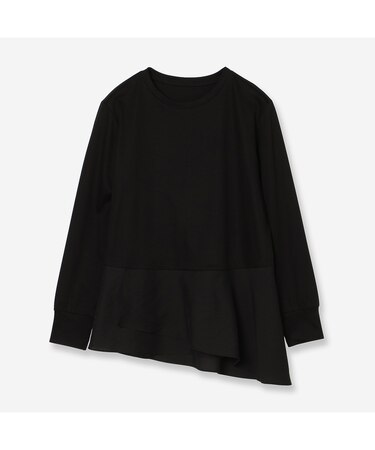 【接触冷感・紫外線防止・洗える】ドッキングカットソー