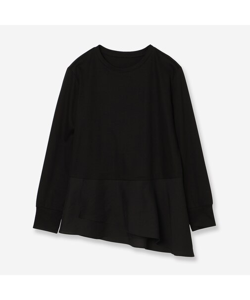 【接触冷感・紫外線防止・洗える】ドッキングカットソー