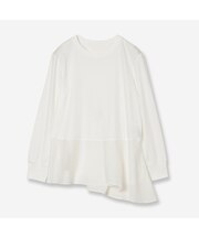 【接触冷感・紫外線防止・洗える】ドッキングカットソー