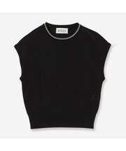 【アンサンブル対応・洗える】ストローヤーンニットプルオーバー