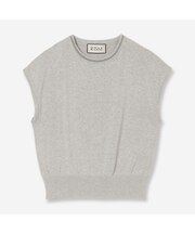 【アンサンブル対応・洗える】ストローヤーンニットプルオーバー