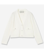 【全4色・洗える】コンパクトニットカーディガン