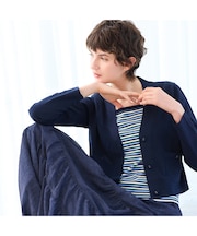 【全4色・洗える】コンパクトニットカーディガン