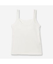 【全4色・洗える】カップ付きランダムテレコキャミソール