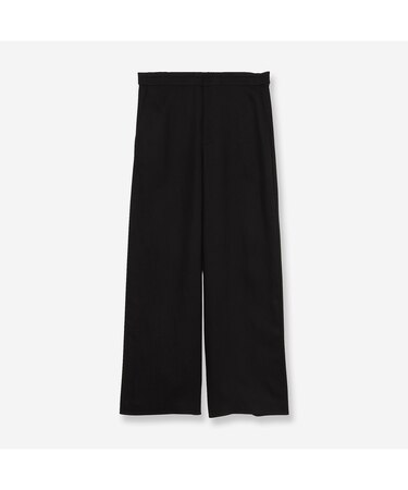 【セットアップ対応・洗える・S/M/Lサイズ】リネンブレンドワイドパンツ