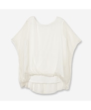 【吸水速乾・通気性・洗える】楊柳コンビアシメヘムカットソー