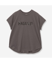 【接触冷感・洗える】スパンコールロゴTシャツ(RADIANT)