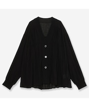 【限定ITEM・洗える】強撚気流染カーディガン