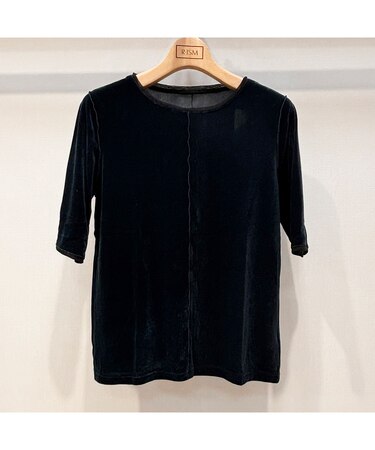 【限定ITEM・洗える】シアーベロアカットソー