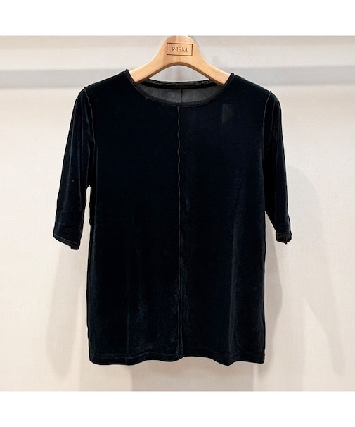 【限定ITEM・洗える】シアーベロアカットソー