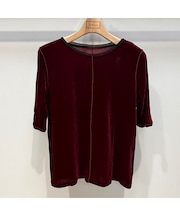 【限定ITEM・洗える】シアーベロアカットソー