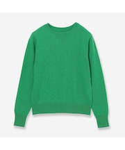 【カシミヤ100%・洗える・全5色】カシミヤクルーニットプルオーバー