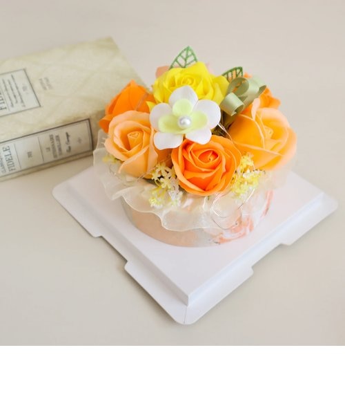 rafulu:LEDフラワーケーキ】オレンジ｜カレンドの通販｜&mall（アンド