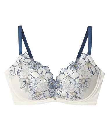 【ＢＲＡＧＥＮＩＣ　脇高細見えｔｙｐｅ】ノンワイヤーで谷間もシルエットも美しく整える（ノンワイヤーブラ）B-Ccup　〈BMI353〉