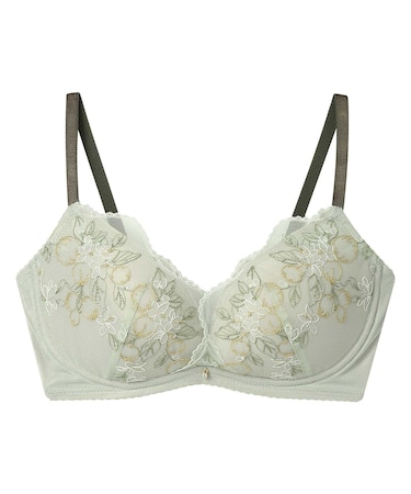 【BRAGENIC 脇高細見えtype】ノンワイヤーで谷間もシルエットも美しく整える(ノンワイヤーブラ)B-Ccup 〈BMI353〉