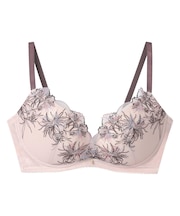 【BRAGENIC 脇高細見えtype】ノンワイヤーで谷間もシルエットも美しく整える(ノンワイヤーブラ)D-Ecup 〈BMI353〉