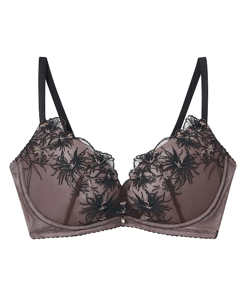 【BRAGENIC 脇高細見えtype】ノンワイヤーで谷間もシルエットも美しく整える(ノンワイヤーブラ)F-Gcup 〈BMI353〉