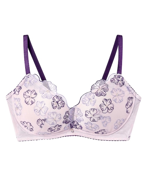 【ＢＲＡＧＥＮＩＣ　脇高細見えｔｙｐｅ】ノンワイヤーで谷間もシルエットも美しく整える（ノンワイヤーブラ）F-Gcup　〈BMI353〉