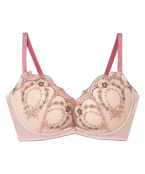 【BRAGENIC 脇高細見えtype】ノンワイヤーで谷間もシルエットも美しく整える(ノンワイヤーブラ)F-Gcup 〈BMI353〉