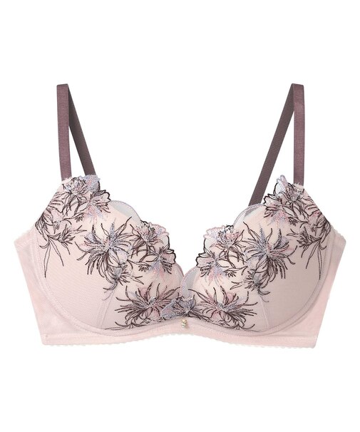 【ＢＲＡＧＥＮＩＣ　脇高細見えｔｙｐｅ】ノンワイヤーで谷間もシルエットも美しく整える（ノンワイヤーブラ）F-Gcup　〈BMI353〉