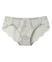 BRAGENIC ぴたっとフィットtype/クラシック×レース バック総レース　ショーツ　〈PMI247〉