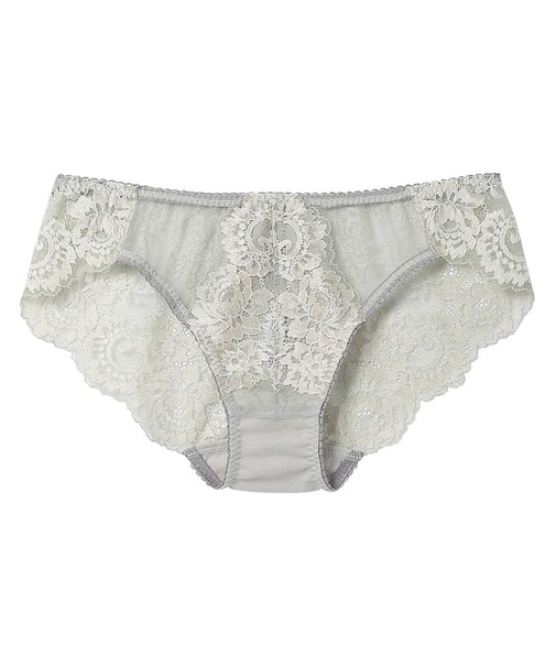 BRAGENIC ぴたっとフィットtype/クラシック×レース バック総レース　ショーツ　〈PMI247〉