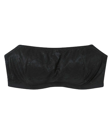 谷間のチラ見えカバー ストラップレスブラB-Ccup　〈BOG505〉