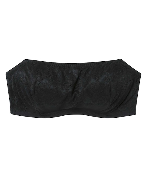 谷間のチラ見えカバー ストラップレスブラFcup　〈BOG505〉