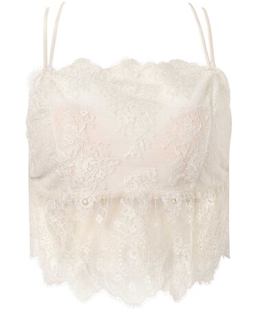 バックスタイルを美しく魅せるブラキャミソール(ノンワイヤー ミドルフ丈)