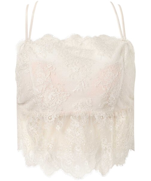 バックスタイルを美しく魅せるブラキャミソール(ノンワイヤー ミドルフ丈)