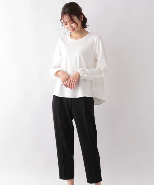 スゴラクストレッチブラウス＊パンツセット