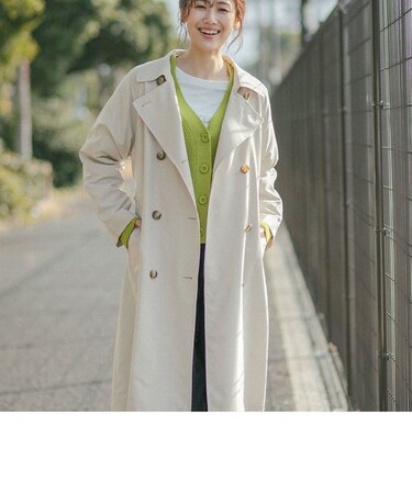 エアカル撥水トレンチコート